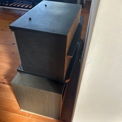 テレビ台×2 差し上げますの画像