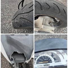 「取り引き中」改造車両　メーター振り切り　レッツ2  現状渡しの画像