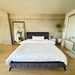 ラグジュアリー豪華ベッド15万クィーンサイズの画像