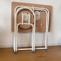 カインズ　デスクアンドチェアセットの画像