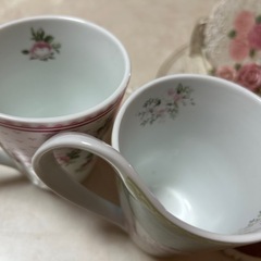 ROSE カップ コースターセットの画像