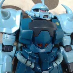 マスターグレード　グフカスタム　組み立て済み完成品　ガンダムプラモデルの画像