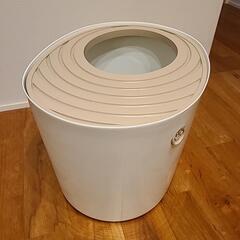 【美品】アイリスオーヤマの上から猫トイレの画像