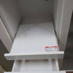 リユースのサカイ浦和店 【E190】レンジボード ニトリ ホワイトの画像