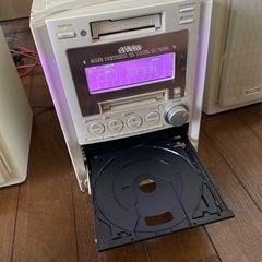 【Victor】ミニコンポ リモコン付(CA-UXJ60MD-W)動作確認済の画像