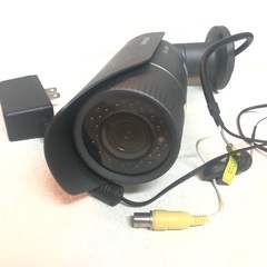 本物　防犯カメラ　JUNK  ダミーカメラに　セキュリティーの画像