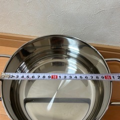 20センチ両手鍋の画像