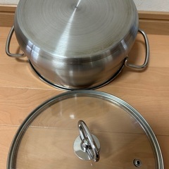 20センチ両手鍋の画像