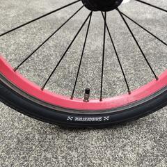 前タイヤ新品BRIDGESTONE　レベナ【静岡県引渡希望】18インチ子供自転車の画像