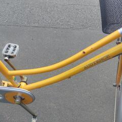 26インチ 🚲 中古 自転車 8,980円 🔑鍵新品 💡ライト付 新規防犯登録料コミ 891の画像