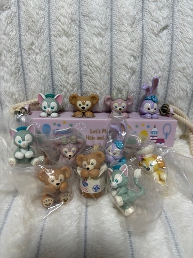 ダッフィー&フレンズ+ディズニーリゾートミニチュアフィギュア