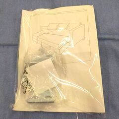 布張りカウチソファベッド 跳ね上げ収納付き ノアーク 幅216㎝ ライトグレー 3人掛けソファ セミダブルベッドにも♪　西岡店の画像
