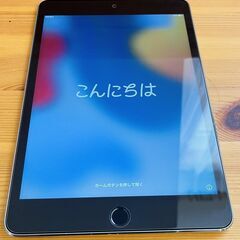 美品　ipad mini wifi セルラー版　128G　スペースグレイの画像