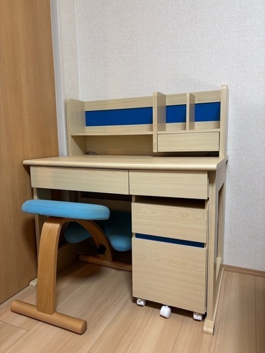 LOWYA学習机 サイド引き出し