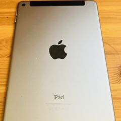 美品　ipad mini wifi セルラー版　128G　スペースグレイの画像
