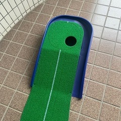 【中古】ゴルフ　パターマットの画像