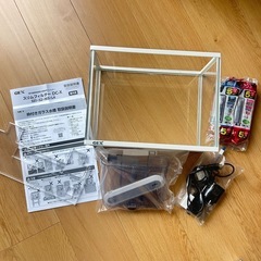 備品！水槽！予備フィルター付の画像