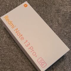 再☆値下げ☆SIMフリー☆Redmi Note 13 Pro+ 5G☆美品ですが難ありの画像