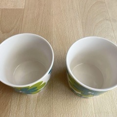 未使用　花柄マグカップ　2セットの画像