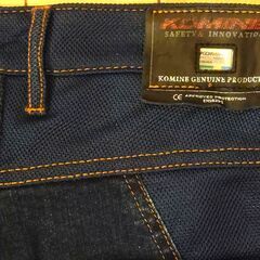 コミネ WJ-740R ライディングメッシュジーンズ Indigo.Blue Mサイズの画像