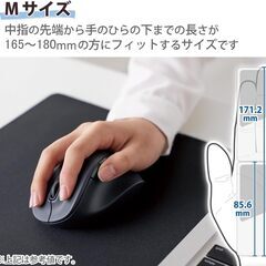 マウス　エレコム　ELECOM　M-XGM30BBSKBKの画像