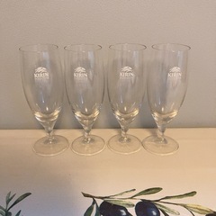 KIRIN 麒麟 ビールグラス 4セットの画像