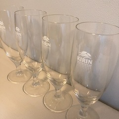 KIRIN 麒麟 ビールグラス 4セットの画像