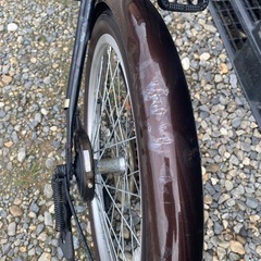 🚲2019年式20インチ折り畳み自転車🚲LEDライト、ギア、カゴ付き🚲の画像