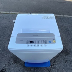激安 清掃済み！ アイリスオーヤマ 洗濯機 IAW-T502EN 5kg 2019年製 綺麗です！の画像