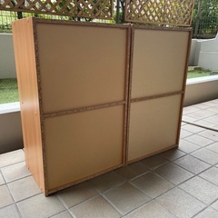 カラーボックス（木目調）の画像