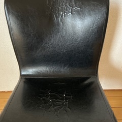 ⭐︎急募⭐︎今週末まで！　椅子　イス　ダイニングチェア　回転タイプ　合皮　ブラック　一脚　レトロの画像