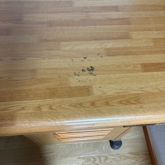 昔のくろがね学習机の画像