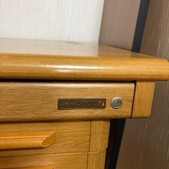 昔のくろがね学習机の画像