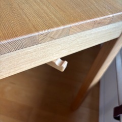 無印良品　勉強机の画像