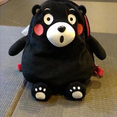 くまもん ぬいぐるみリュックサックの画像