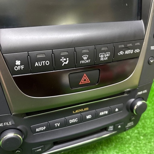 GS マルチモニター　GRS UZS GWS 191/196 前期　86430-30123 レクサス　動作品　S50701E235