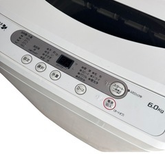 洗濯機 6kg YAMADA 生活家電 A08003の画像