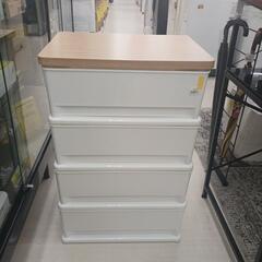 【ドリーム尾浜店】★ジモティー割あり★4段ﾌﾟﾗﾁｪｽﾄ 高さ(H)82.5cm× 幅(W)55.5cm× 奥行(D)40.5cmの画像