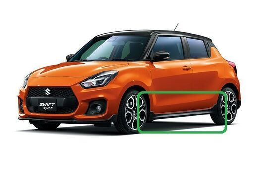 新車外し】スズキ ZC33S スイフトスポーツ 純正 左右サイド