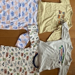 ベビー肌着　長袖肌着　80サイズの画像
