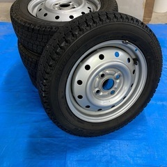 タイヤ付スチールホイル 4本セットの画像