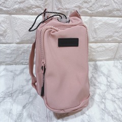 水筒カバー　ペットボトルホルダー　ピンク　ポーチ付　　ペットボトル　撥水　の画像
