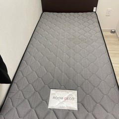 シングルベッド マットレス付きの画像