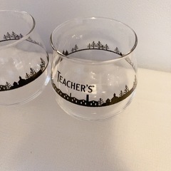 TEACHER S ウイスキーグラス 丸いグラスの画像