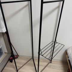 洗濯物ハンガーラックの画像