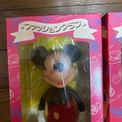ミッキー、ミニー ファッションクラブフィギュアの画像