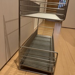 水切りラック　水切りかご　ベルメゾンの画像