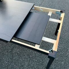 【IKEA】 イケア EKEDALEN エーケダーレン ダイニングテーブル 伸長式テーブル チェア2脚 A0166の画像