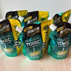  【SUNSTAR TONIC】サンスタートニックシャンプーCOOLBURST 詰替え大容量1200mL シトラスハーブ 爽快頭皮ケア ノンシリコン処方の画像