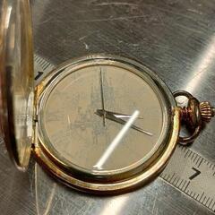 0811-359 【★】ディズニーシンデレラ城 懐中時計の画像